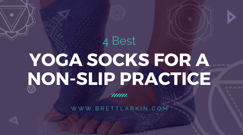 Grippy Yoga Socks - Non Slip Yoga Toe Socks - Grippy Socks For Women & Men  - Gaiam